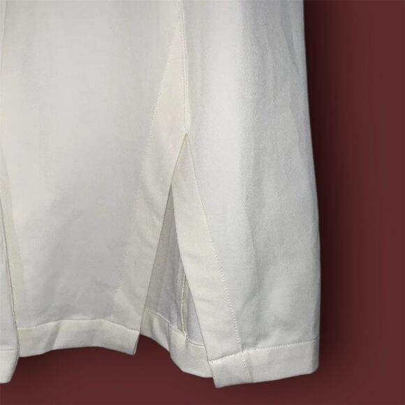Free People Women’s Real Deal Slit Pant In Off White Size XL NWT - Picture 13 of 16